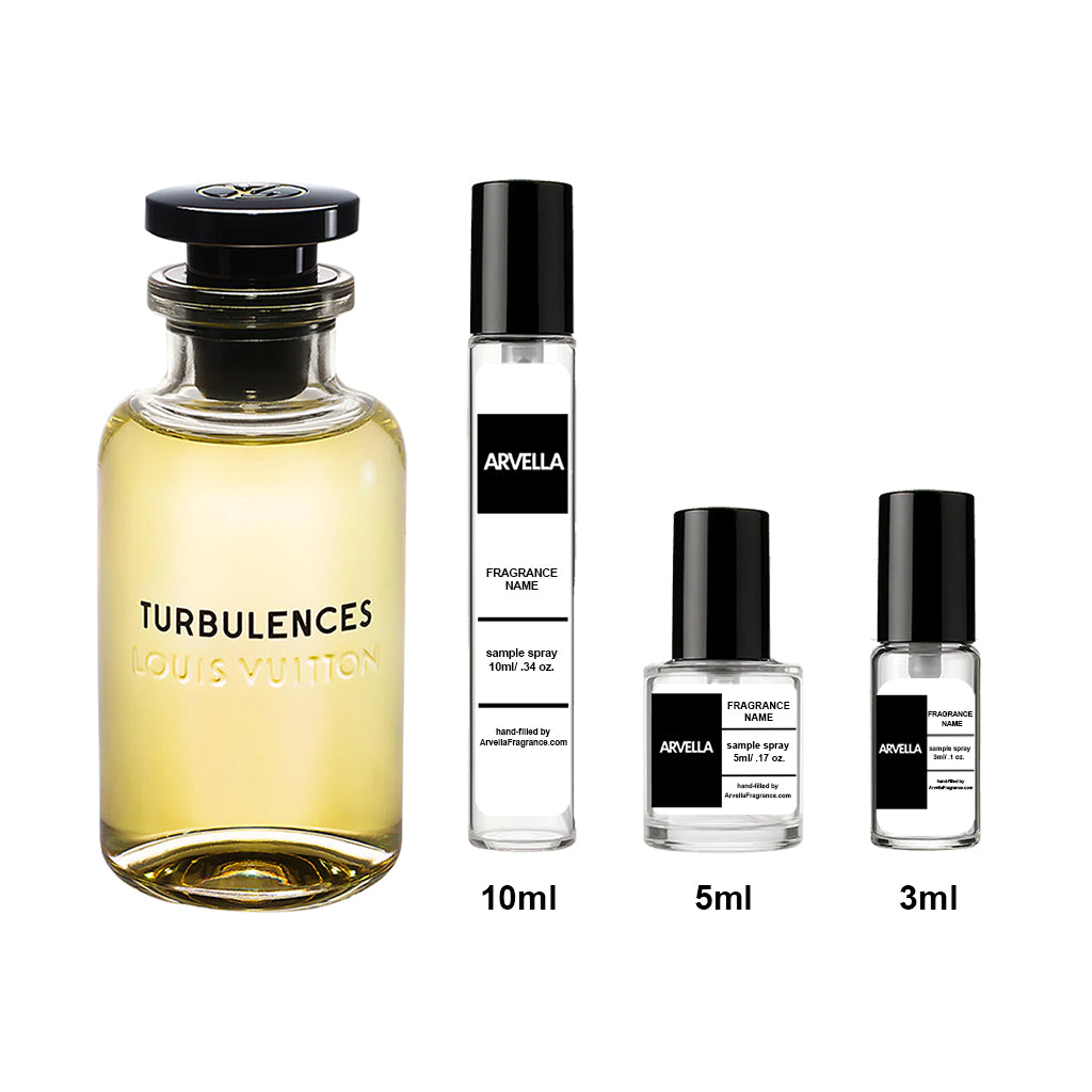 Louis Vuitton Turbulences Sample 10ml Spray - Arvella Fragrance